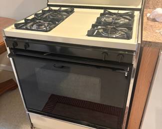 . . . gas stove