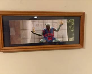 . . . Pistons memorabilia