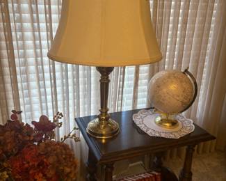 . . . brass lamp