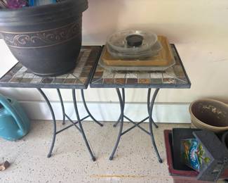 . . . patio tables