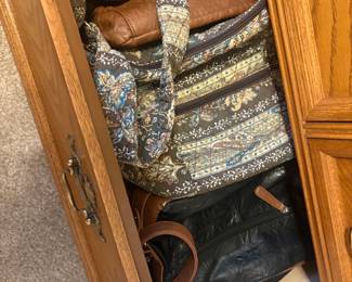 . . . and more purses