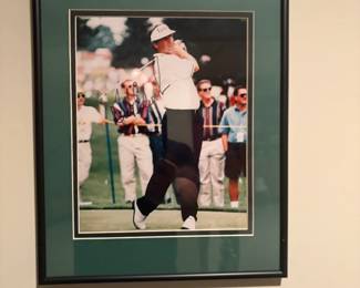 . . . Freddie Couples autographed photo