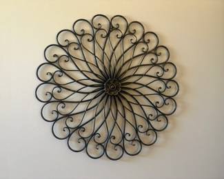 . . . great metal wall accent