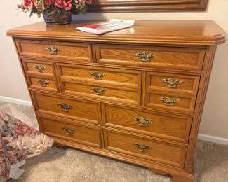 . . . beautiful Bassett Oak dresser