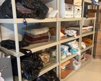 . . . more shelving units
