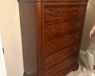 . . . and matching chest of drawers