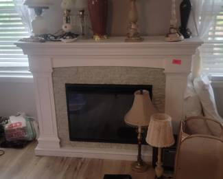 2 Electric Fireplaces. They work great. 