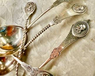 THESE MEDALLION STERLING ITEMS are fantastic