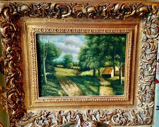 19th C English oil