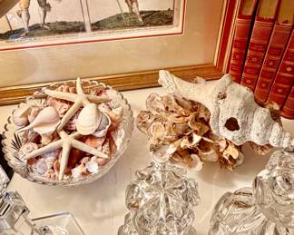 Antique decanters 19th C French