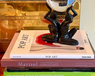 Art books by the dozens