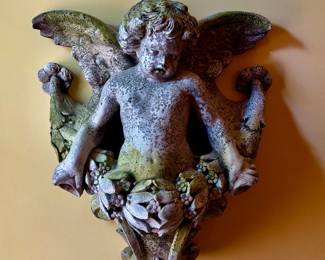 GLIDING ANGEL CAST SCULPTURE