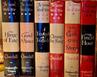 Churchill volume of books