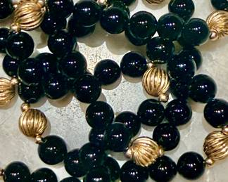 Onyx and gold