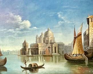 Antique Venetian landscape