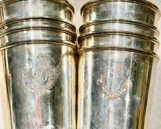 Stunning set of 8 extremely heavy
