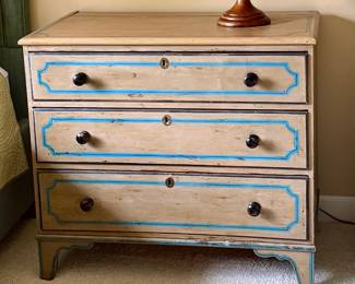 Hand finished French chest