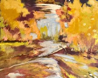 JUDY VANDERGRIFT Original oil on canvas