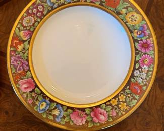 6 TIFFANY DINNER PLATES 1920s
