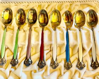 Sterling demitasse