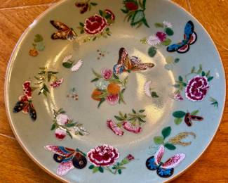 19th C porcelain plate