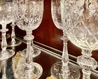 Antique MINT cut crystal