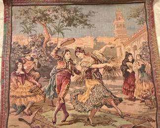 Gobelins "Espagnol" Design Tapestry