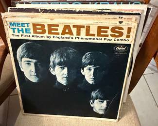 The Beatles Meet the Beatles! Vinyl Record - First Pressing