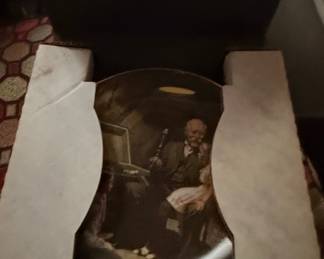 Edwin M. Knowles China Co. "Craftsmanship" Collector Plate