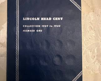 Whitman Lincoln Head Cent Collection Folder No. 9004 (1909-1940)