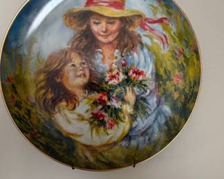 Decorative Collector's Plate - "Summer's Embrace" by Sandra Kuck
