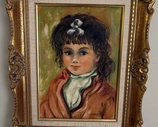 Portrait of a Young Girl by D. Guingis