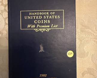 Handbook of United States Coins With Premium List, 1982 Thirty-Ninth Edition by R. S. Yeoman