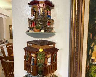 Handmade Miniature Nativity Scene Building Dioramas