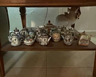 Kelvin Chen Miniature Teapots Collection