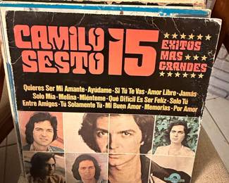 Camilo Sesto - 15 Exitos Mas Grandes Vinyl Record