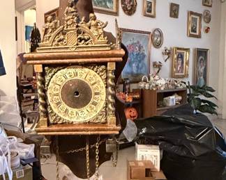 Antique Dutch Wall Clock