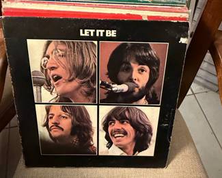 The Beatles Let It Be Vinyl Record Album (1970, US Pressing)