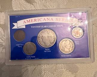 Americana Series Yesteryear Collection Barber Coin Set