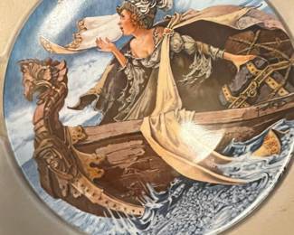 The Man of Law's Tale Collector Plate by G.A. Hoover