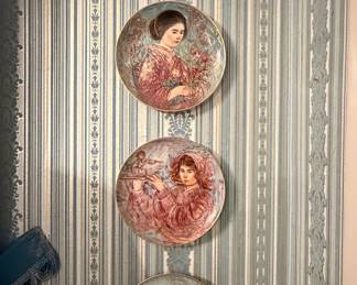 Edna Hibel Collector Plates