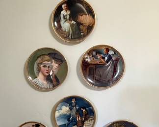 Norman Rockwell "Rediscovered Women" Collector Plates by The Bradford Exchange