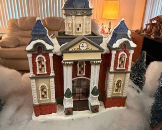 St. Nicholas Square Christmas Village Town Hall