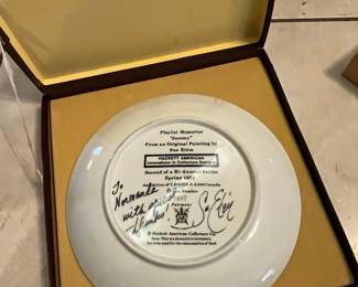 Wedgwood "Jeremy" Plate by Sue Eism