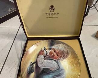 Wedgwood "Jeremy" Plate by Sue Eism