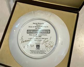Wedgwood "Renee - Playful Memories" Collector Plate