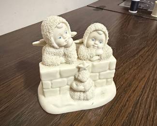 Department 56 Snowbabies "Two Little Angels" Figurine