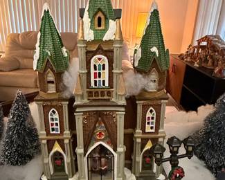 Department 56 "The Cathedral" Christmas In The City Series