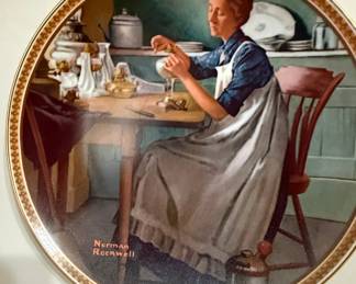 Norman Rockwell "The Pantry Raid" Collector Plate