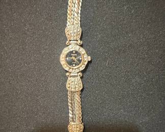 XIRUIX Women's Rhinestone Accent Watch